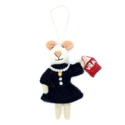 Miette Mouse felt decoration